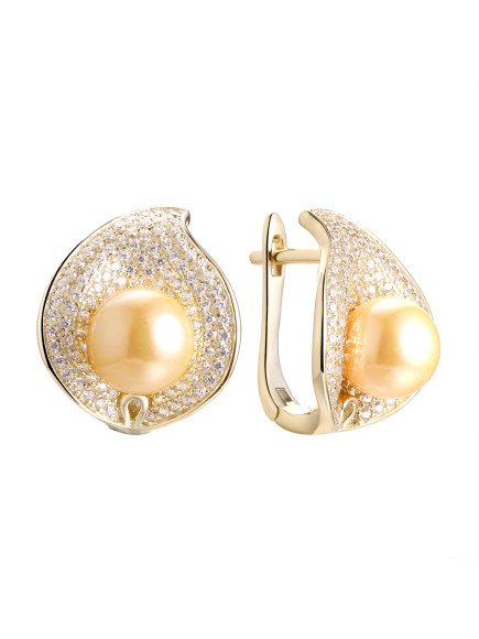 Серьги Golden Pearl