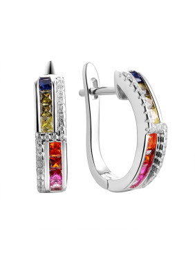 Серьги Spark Line